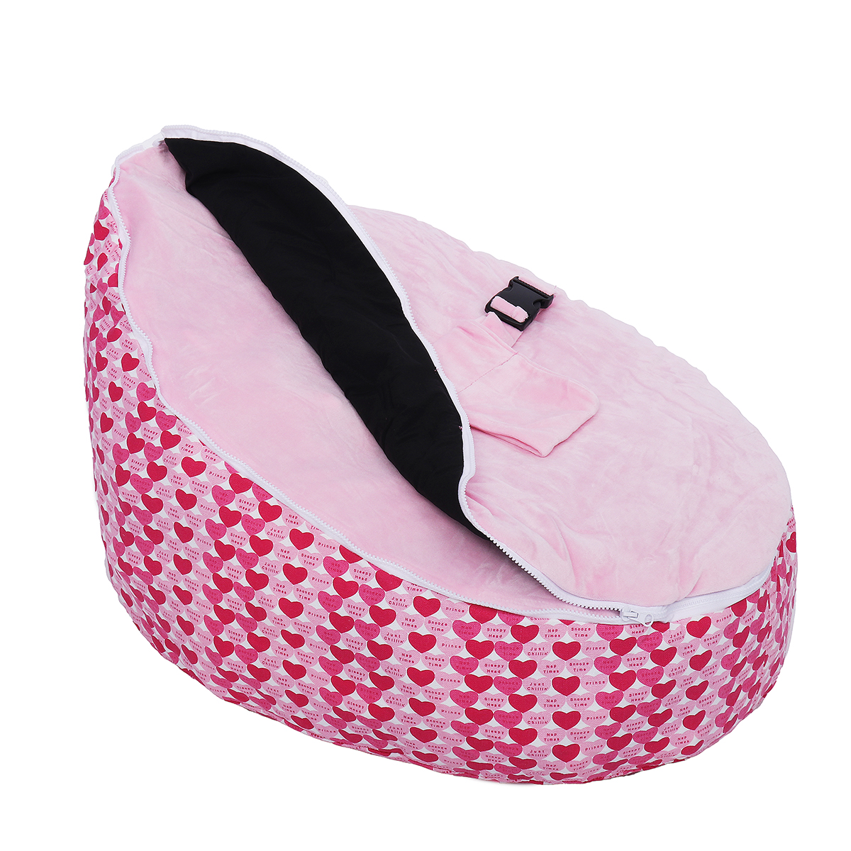 Crimson Baby Bean Bag Chair Cover detail 3