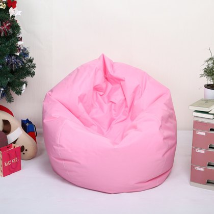 Blush Tear Drop Bean Bag Pouf - Bean Bag Chair Cover Manufacturer & China Factory