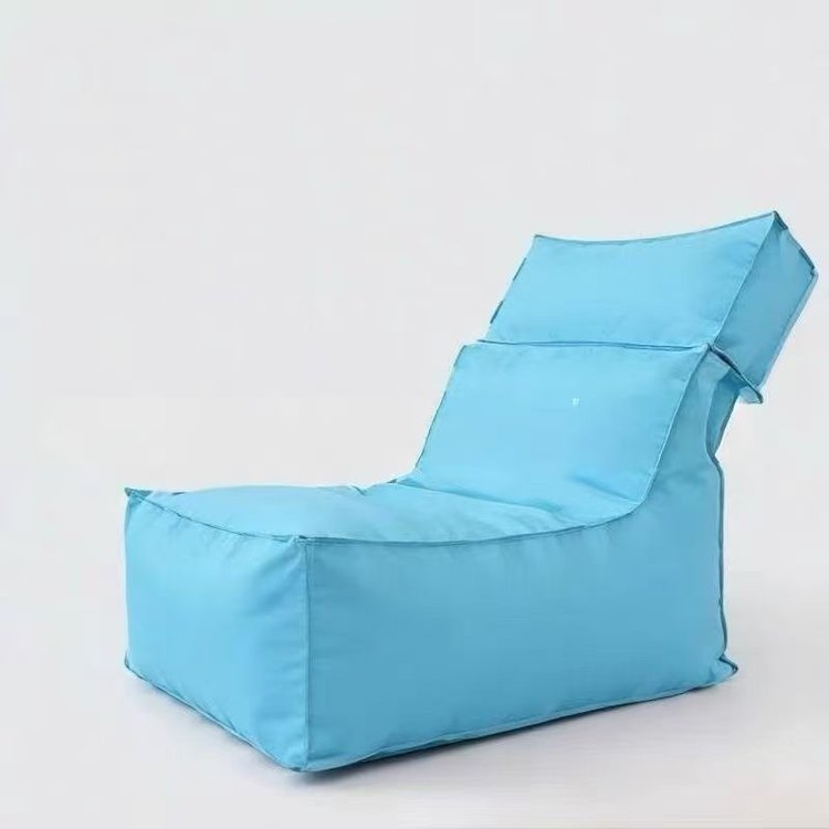 Teal Folded Beach Bean Bag Chair - Folded Beach Bean Bag Chair Manufacturer & China Factory